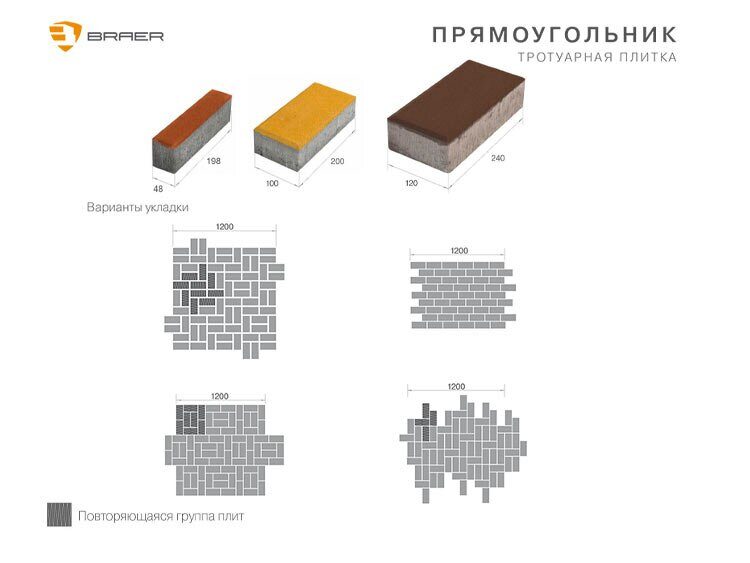 Как укладывать тротуарную плитку: схемы