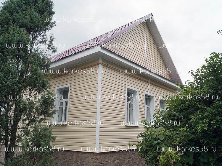 Обшивка дома металлическим и виниловым сайдингом в Кемерово, цены